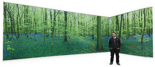 Backdrop med Listig
