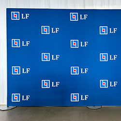 Fotovägg för Länsförsäkringar.