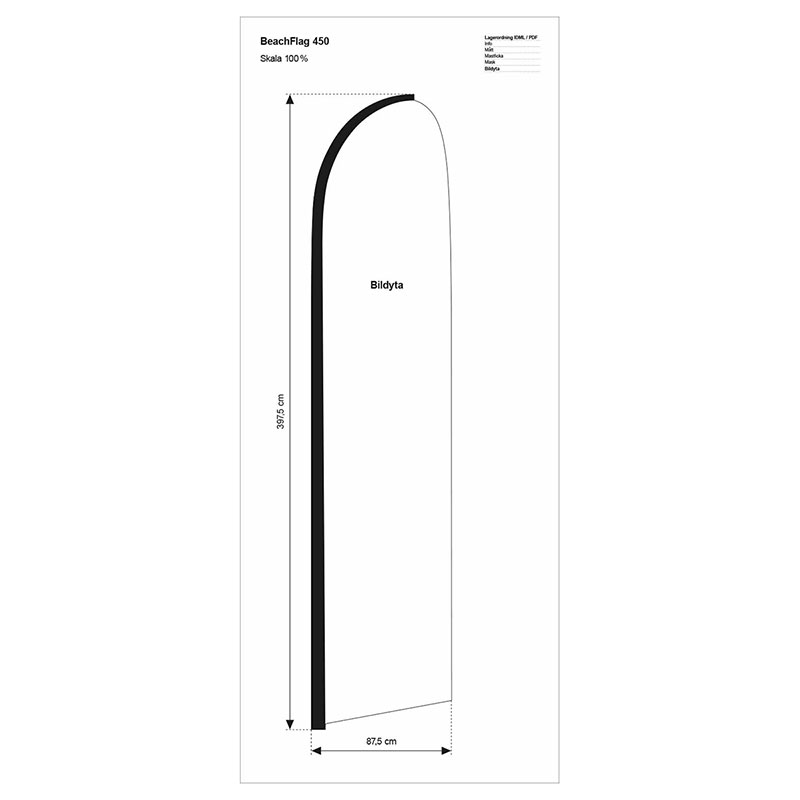 BeachFlag 450 originalmall