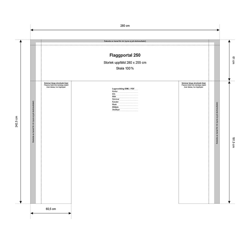 Flaggportal 250 originalmall.