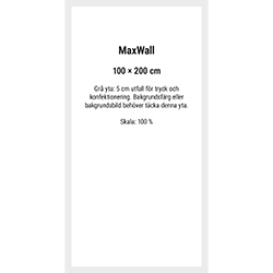 MaxWall 100 x 200 cm originalmall
