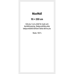 MaxWall 95 x 200 cm originalmall