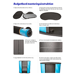 Monteringsinstruktion för Budgetbord.